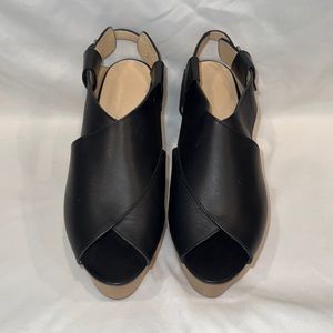 Phillip Lim wooden platform wedge sandal